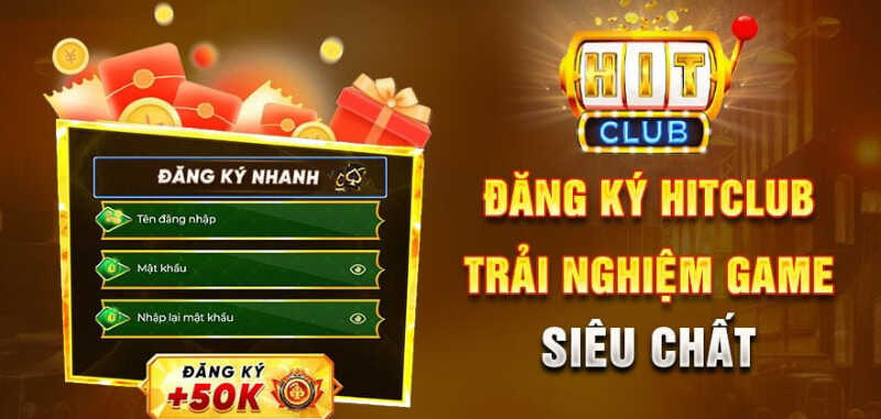 Đăng ký tài khoản Hit Club bằng Facebook